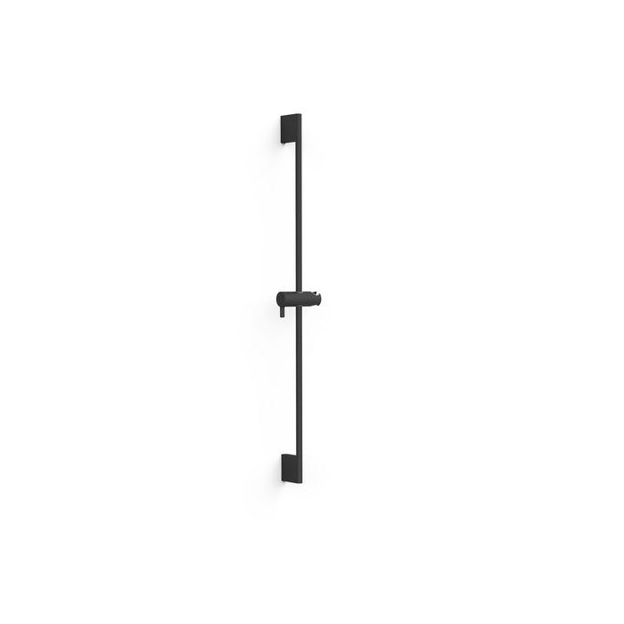 TRES 03463701NM SHOWER ACCESSORIES Sliding Bar for Shower Matte Black Color