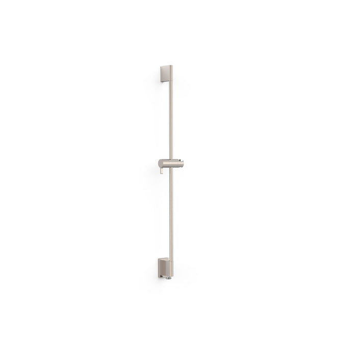 TRES 03493199AC SHOWER ACCESSORIES Sliding Bar for Shower with Wall Water Inlet Steel Color