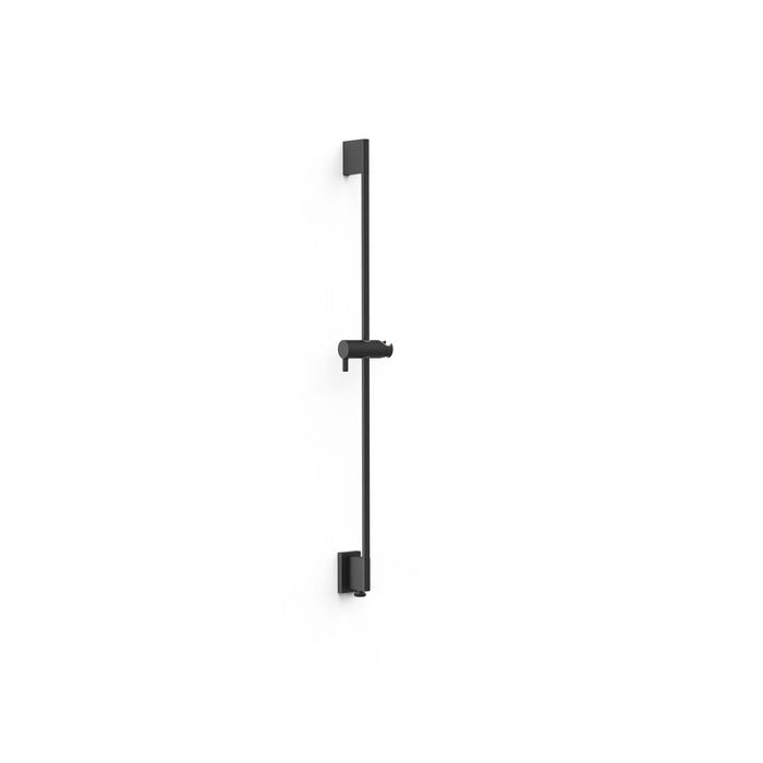 TRES 03493199NM SHOWER ACCESSORIES Sliding Bar for Shower with Wall Water Inlet Matte Black Color
