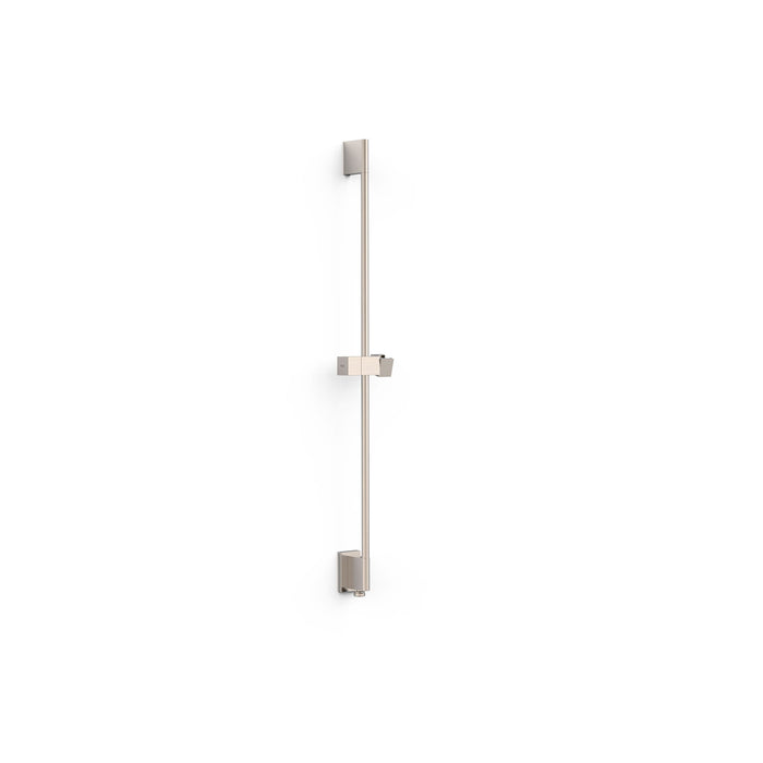 TRES 03493299AC SHOWER ACCESSORIES Sliding Bar for Shower with Wall Water Inlet Steel Color