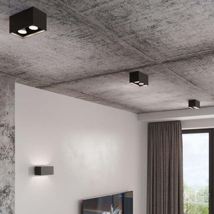 SOLLUX SL.0381 Quad Black Ceiling Light