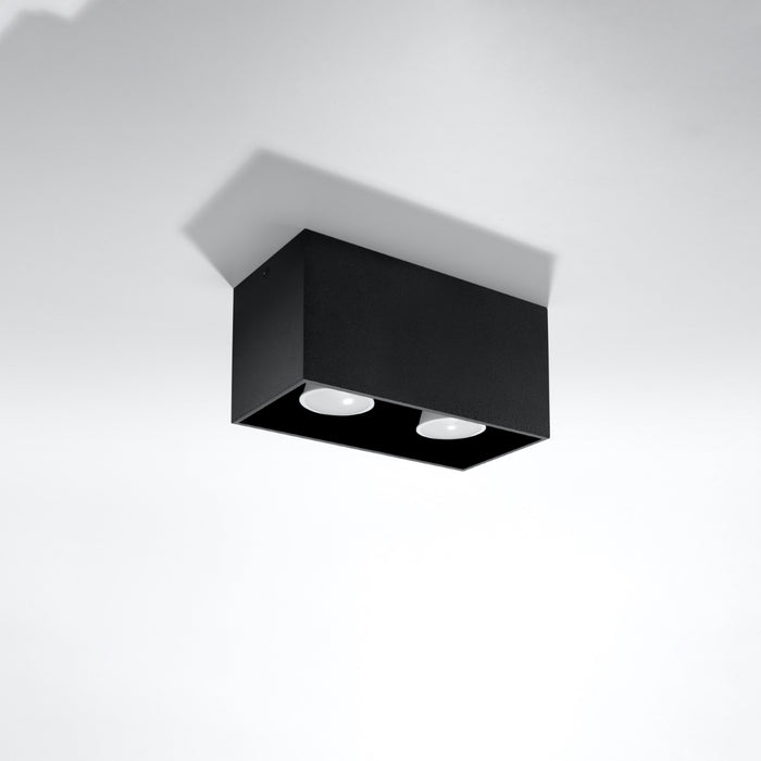 SOLLUX SL.0381 Quad Black Ceiling Light