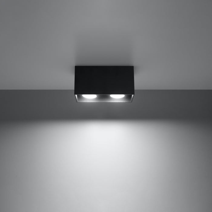 SOLLUX SL.0381 Quad Black Ceiling Light