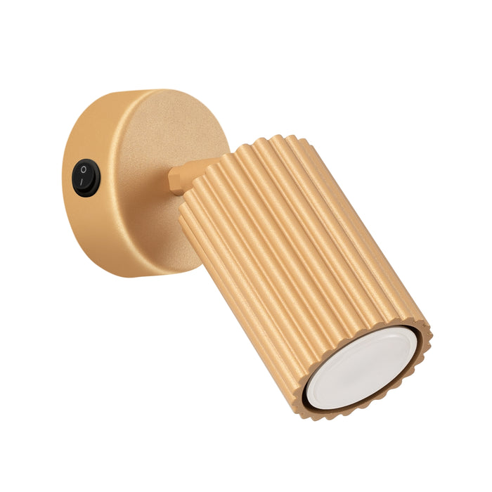 SOLLUX SL.1560 KARBON Aplique Oro Con Interruptor