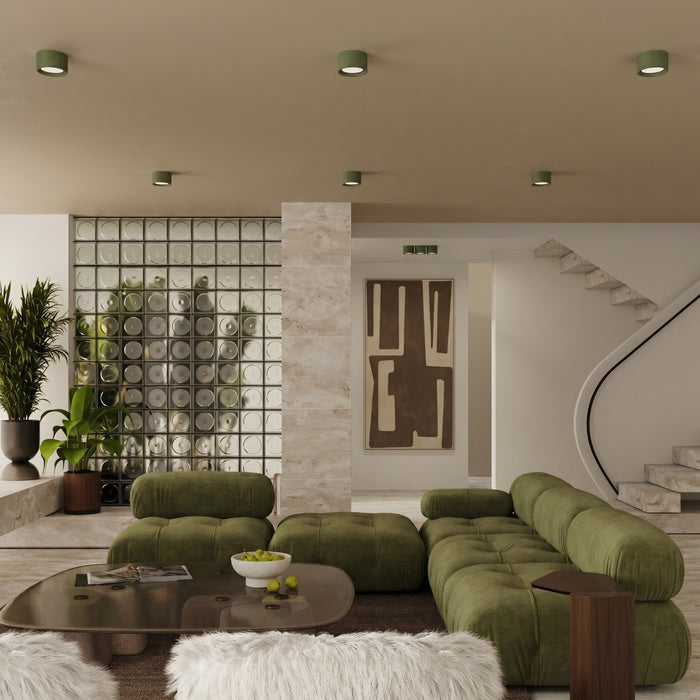 SOLLUX SL.2463 Plafón MODO 2 verde oliva Gx53