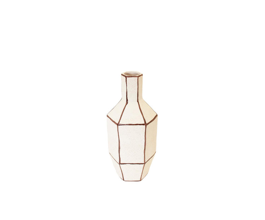 ANDREA HOUSE AX76154 Jarrón Cerámica Sabi 14,5X13X33Cm