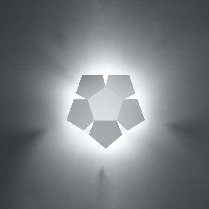 SOLLUX SL.0422 Aplique PENTA Blanco
