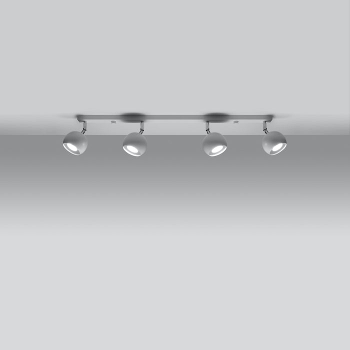 SOLLUX SL.0441 Lámpara de Techo OCULARE 4L Blanco