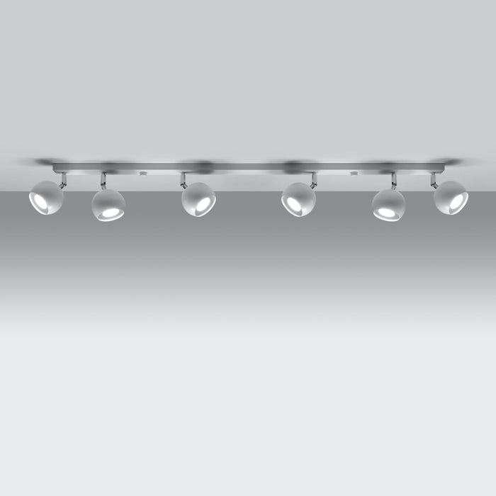 SOLLUX SL.0442 Lámpara de Techo OCULARE 6L Blanco