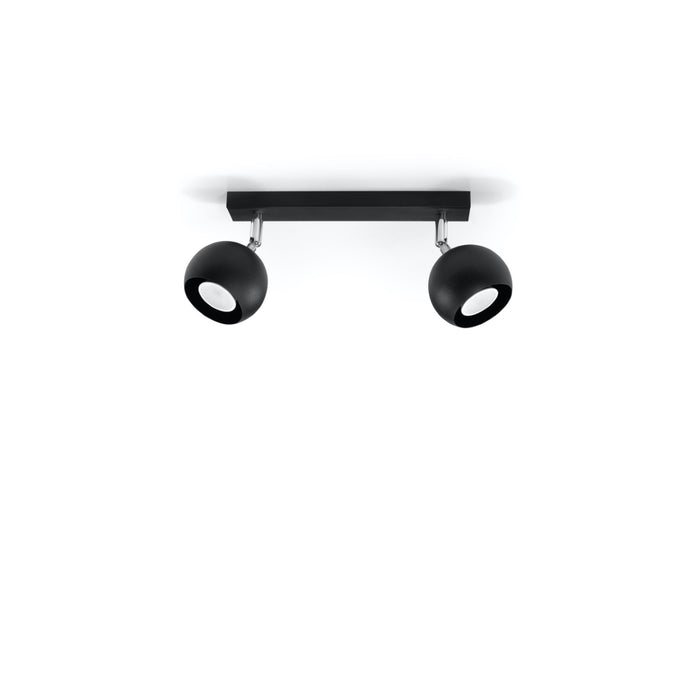 SOLLUX SL.0444 Lámpara de Techo OCULARE 2 Negro