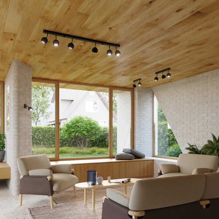 SOLLUX SL.0446 Lámpara de Techo OCULARE 4 Negro