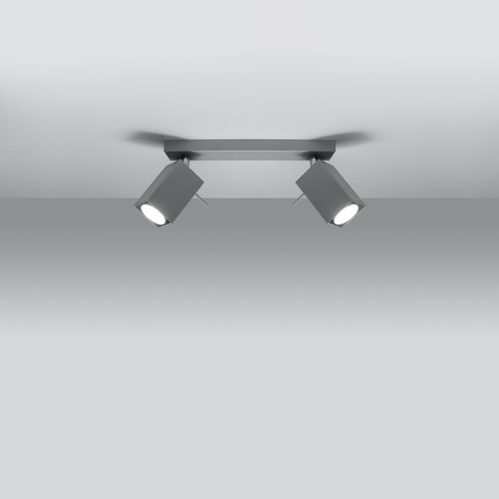 SOLLUX SL.0456 Lámpara de Techo MERIDA 2 Gris