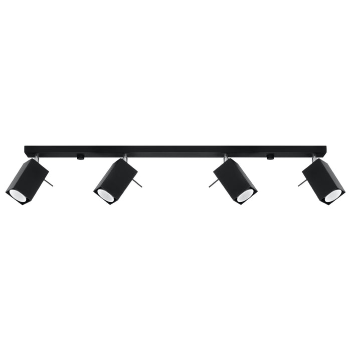 SOLLUX SL.0459 Lámpara de Techo MERIDA 4L Negro