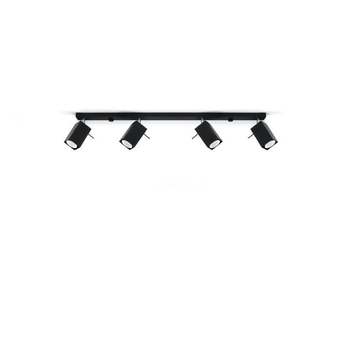 SOLLUX SL.0459 Lámpara de Techo MERIDA 4L Negro