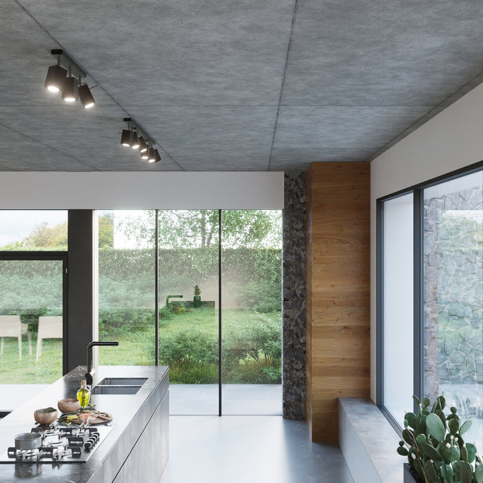 SOLLUX SL.0460 Lámpara de Techo MERIDA 6L Negro