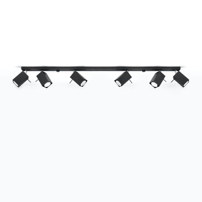 SOLLUX SL.0460 Lámpara de Techo MERIDA 6L Negro