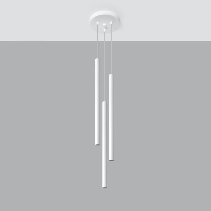 SOLLUX SL.0467 Lámpara Colgante PASTELO 3P Blanco