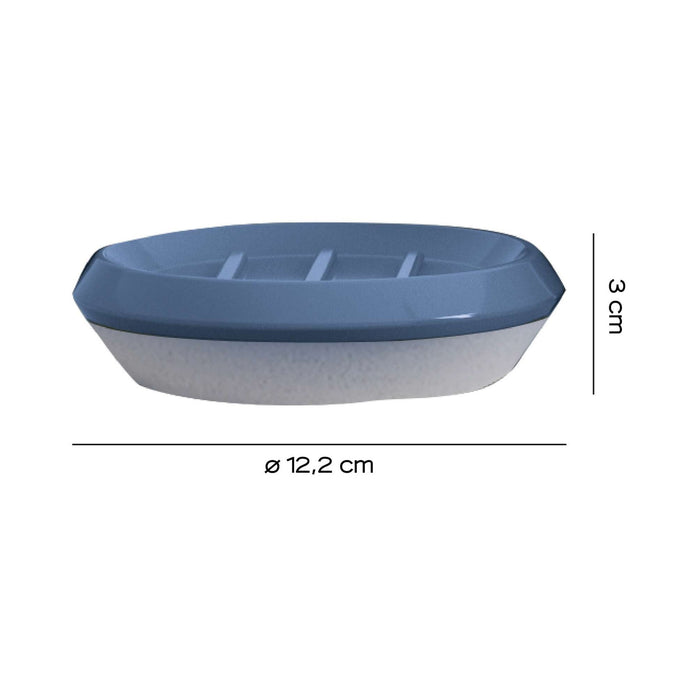 GEDY SJ110500000 SHEJLA Blue Soap Dish