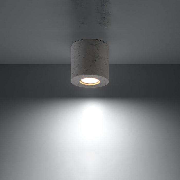 SOLLUX SL.0488 Lámpara de Techo ORBIS Hormigón