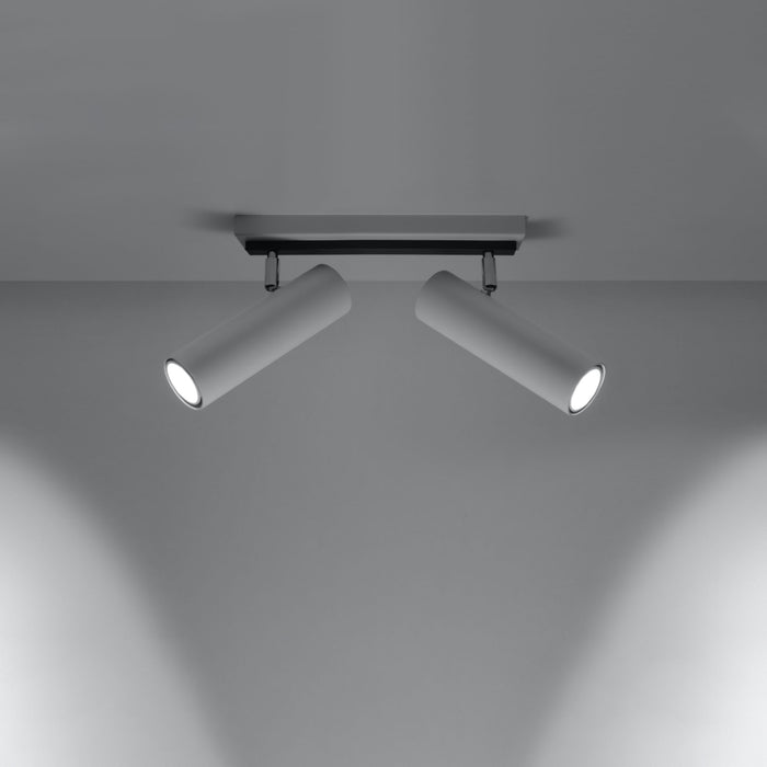 SOLLUX SL.0496 Ceiling Light DIREZIONE 2 White