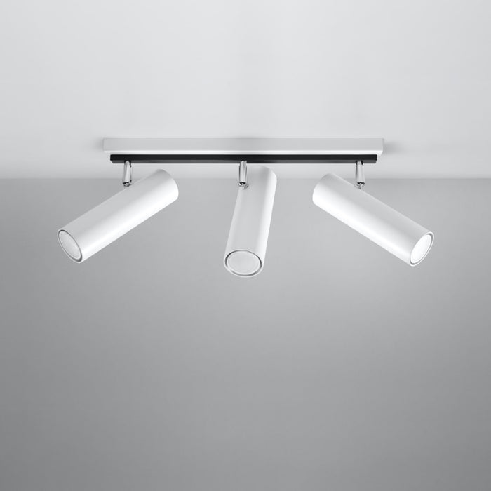 SOLLUX SL.0497 Ceiling Light DIREZIONE 3 White