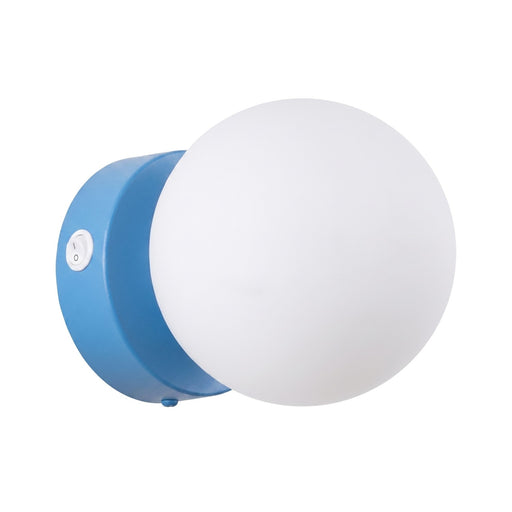 SOLLUX SL.2272 Aplique Yoli 1 Azul Claro Con Interruptor