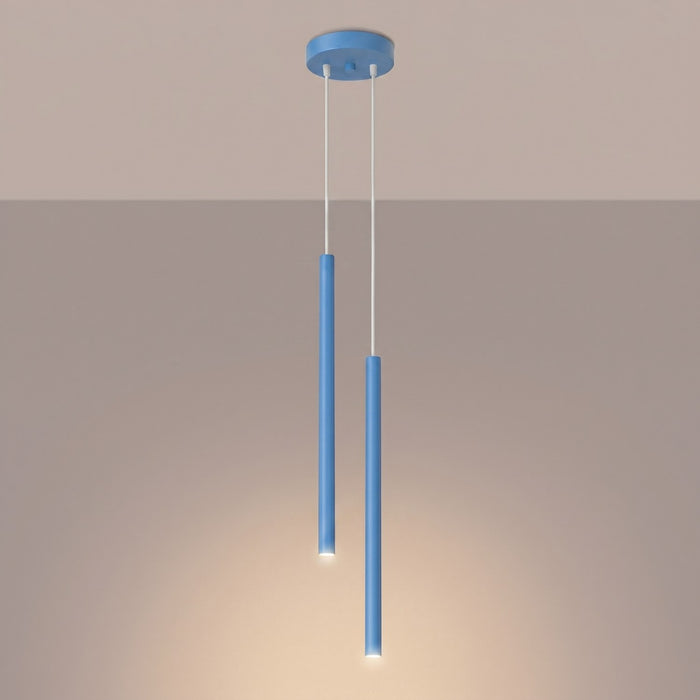 SOLLUX SL.2150 Lámpara colgante PASTELO 2 azur