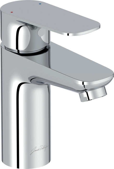 Jacob Delafon E29842-CP OSCAR Grifo monomando de lavabo con desagüe automático