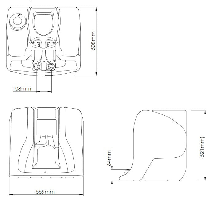 MEDICLINICS KN1540 KRUSMAN Lavaojos Portátil de Emergencia