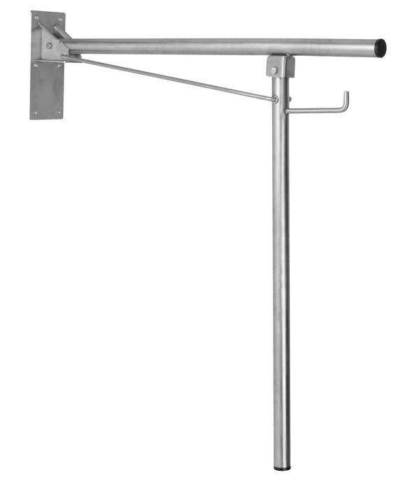 MEDICLINICS BGA0820CS Foldable Bar with Matte Stainless Steel Support