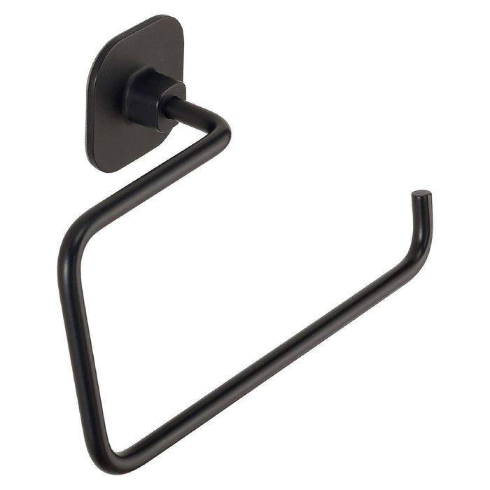 GEDY TE701400101 Matte Black Ring Towel Holder