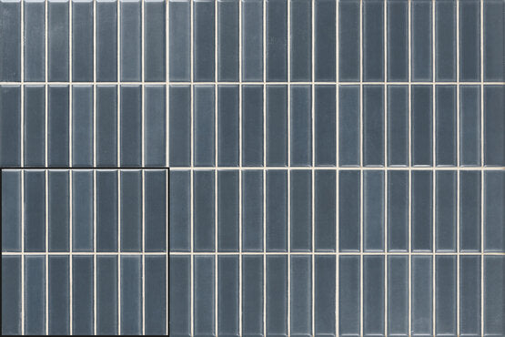 CARMEN A040930 INCISION ACQUARELLA BLUE 20X20 Azulejo Esmaltado