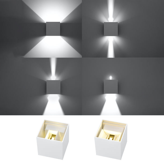 SOLLUX SL.0544 Wall light LUCA LED White IP54
