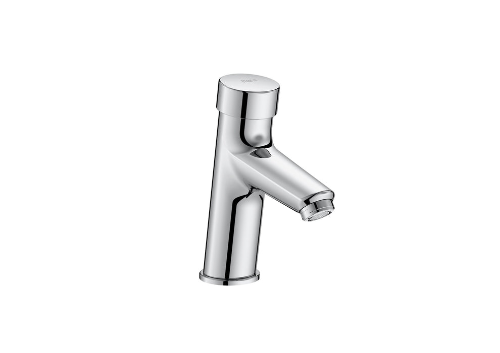 ROCA A5A4B24C00 FLUENT Grifo Temporizado de Repisa Lavabo Eco Cromo