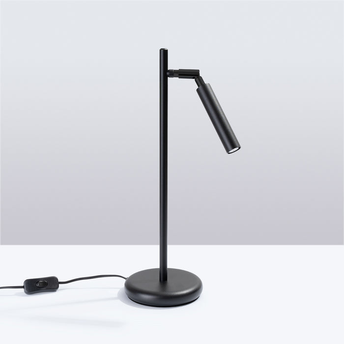 SOLLUX SL.1469 Lámpara de mesa PASTELO negra negro