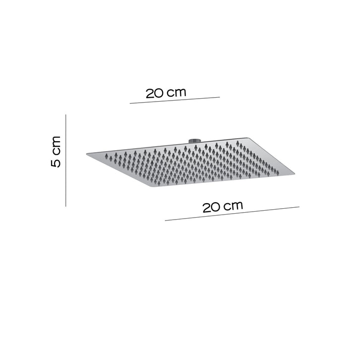 GEDY GYSH1030360 TECH Rociador De Ducha 1 Jet