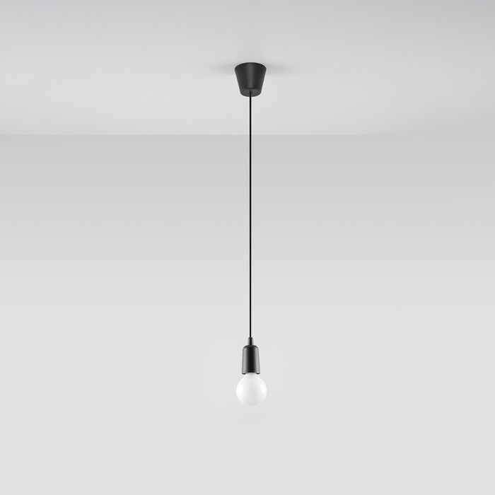 SOLLUX SL.0572 Pendant Lamp DIEGO 1 Black