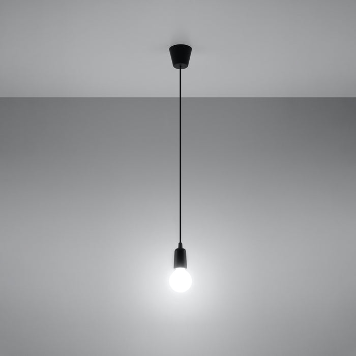 SOLLUX SL.0572 Pendant Lamp DIEGO 1 Black