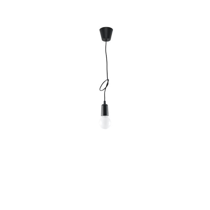 SOLLUX SL.0572 Pendant Lamp DIEGO 1 Black