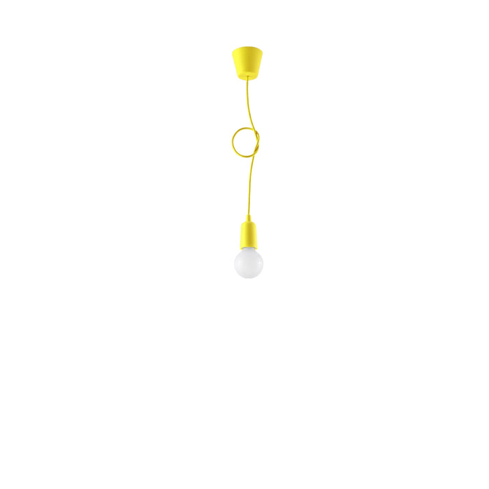 SOLLUX SL.0578 DIEGO 1 Yellow Pendant Lamp