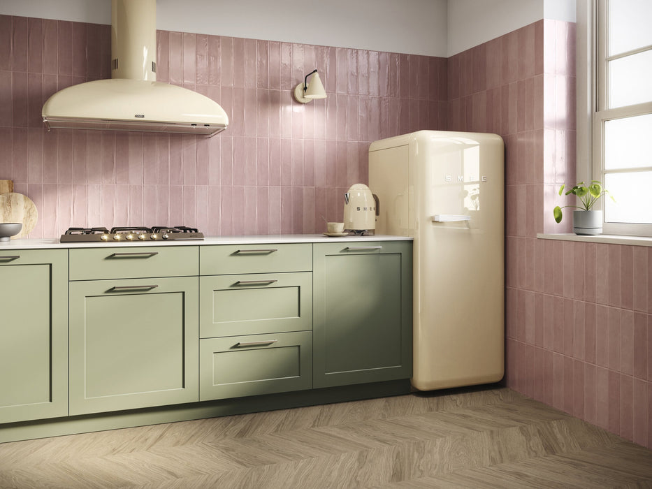 CARMEN A040531 ACQUARELLA ROSE 7,5X30 Azulejo Esmaltado