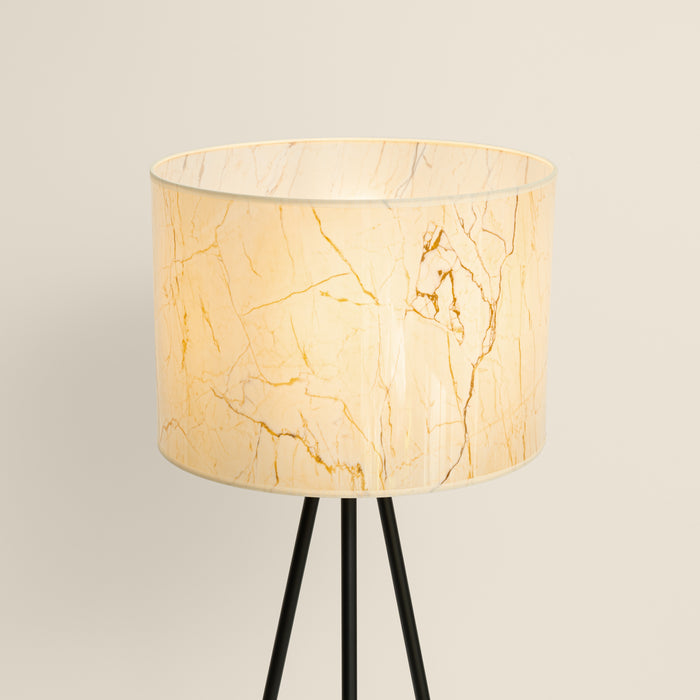 SOLLUX SL.1854 Lámpara de pie NEVIA mármol mármol beige/negro