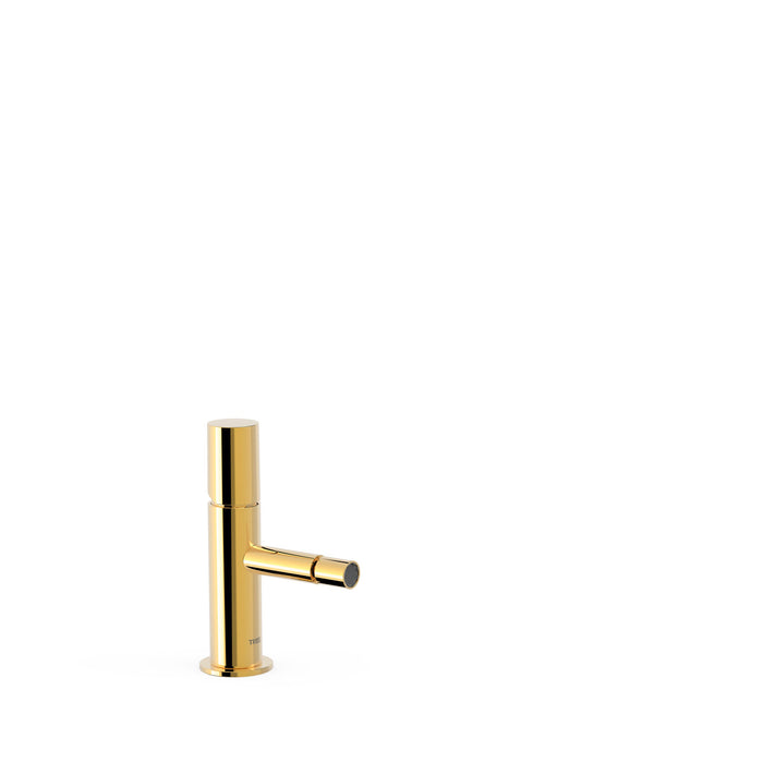 TRES 06112001OR STUDY Single-lever Faucet for Bidet 24K Gold Color