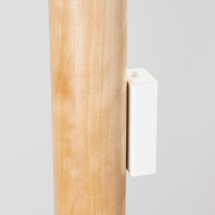 SOLLUX SL.1878 Lámpara de pared LINO madera natural/blanco