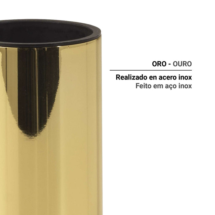 GEDY EE988700000 ELETTRA Gold Toothbrush Holder