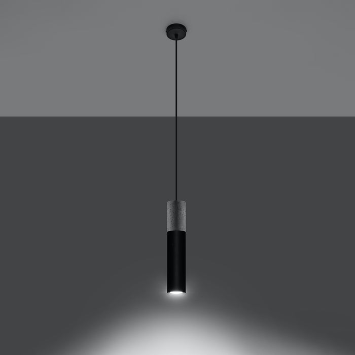 SOLLUX SL.0650 Pendant Lamp BORGIO 1 Black