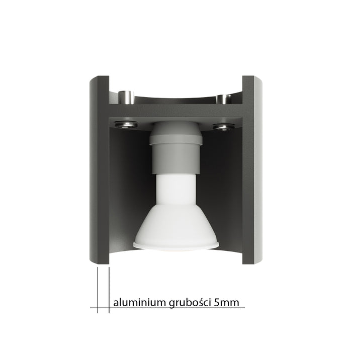 SOLLUX SL.0660 ORBIS 2 Black Wall Lamp