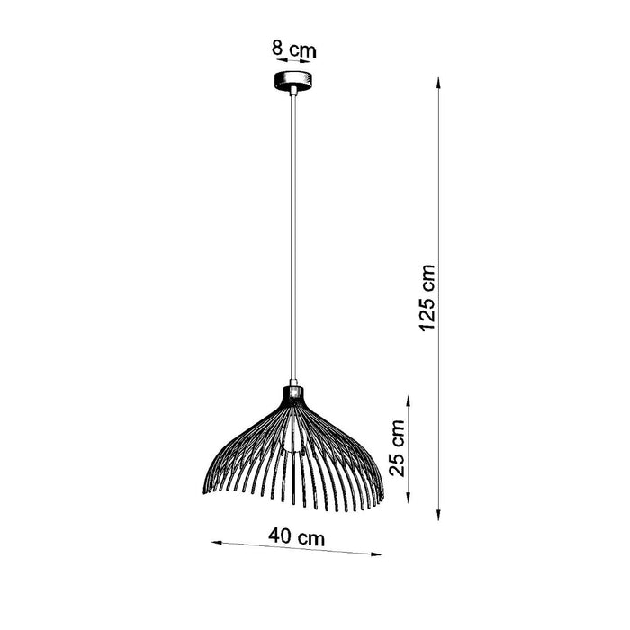 SOLLUX SL.0665 Pendant Lamp UMB Black