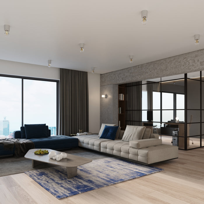 SOLLUX SL.0678 SALGADO Concrete Ceiling Lamp