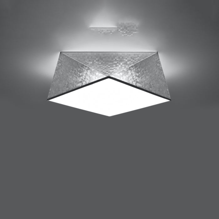SOLLUX SL.0691 HEXA 35 Silver Ceiling Lamp